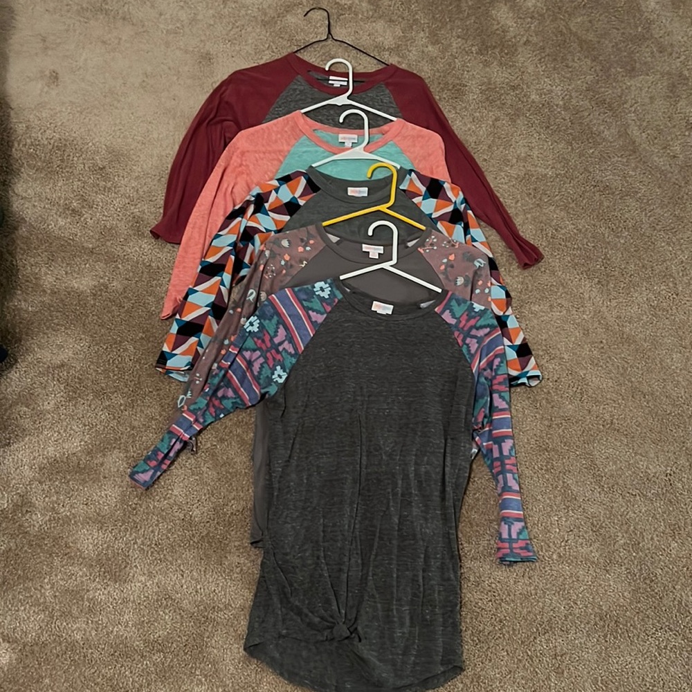 Lularoe tops, small and medium, gently used